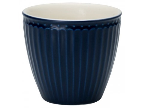 Latte puodelis Alice dark blue