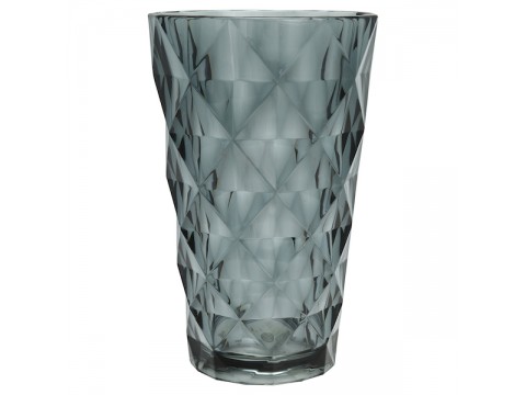Stiklinė Water glass grey large