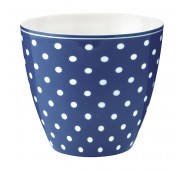 Latte puodelis Spot blue
